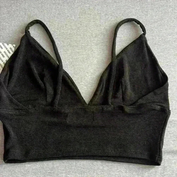 Urban Outfitters crop top bralette NWT black size small - Picture 5 of 8
